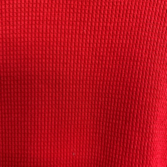 Victoria’s Secret Red Cotton Pajama Top: Crewneck, Long Sleeves Large - Picture 4 of 7